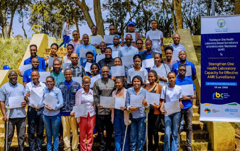 Rwanda Advances AMR Surveillance Through One Health Laboratory Training