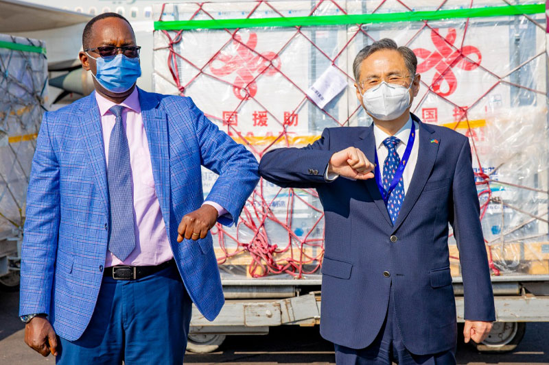 Rwanda Received COVID-19 vaccines from the People’s Republic of China