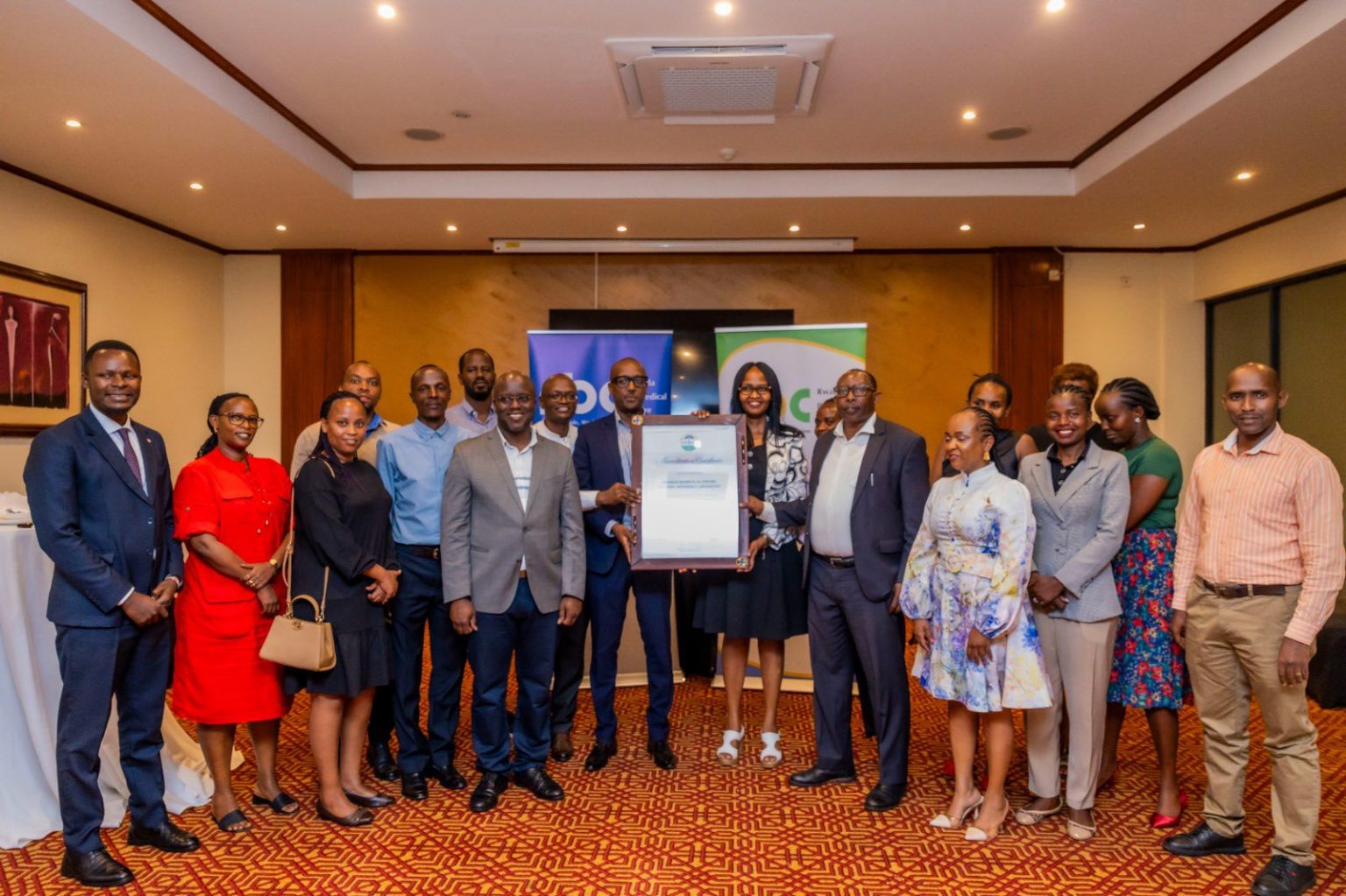 Four Rwandan Medical Laboratories were accredited with an ISO 15189: ...